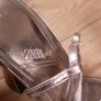Zara Rose Gold Metallic Strappy Lace-Up Platform Block Heels 7UK/40EU Image 2