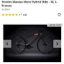 Men's Hybrid Bicycle large - as new 1 year old - rarely used...600 euro new. Image 8