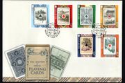 2014 Isle of Man The History of Manx Playing Cards Commemorative Stamps First Day Cover (FDC)