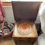Vintage furniture ,commode, small table, singer sewing machine and radiogram Image 2
