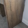 Desk  brown for home office, student accommodation. Image 3