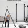 Multi-Functional Aerial Yoga Swing Stand Frame, 200kg Capacity, Adjustable Triangular Rig with EVA Foam, 4-Level Horizontal & 6-Level Vertical Adjustment Image 3