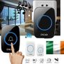 Wireless Door Cordless Wireless Bell Mains Plug-In Portable 300M LED Chime Image 4