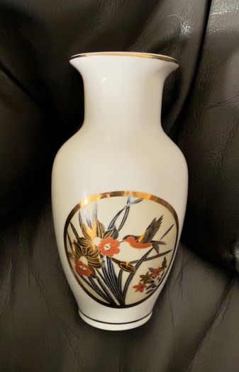 Vintage Japanese miniature vase "Art of Chokin"