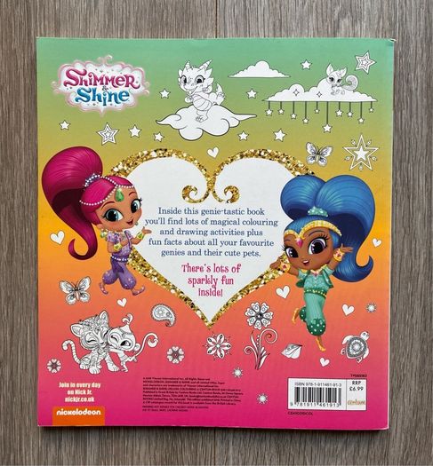 Shimmer & Shine Deluxe Colouring Book