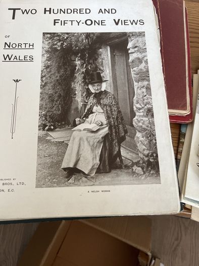 Collection of vintage tourist booklets and hotel brochures