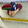 1950s Hand Painted El Palomar Ken Edwards Mexican Pottery Toucan Bird Figurine | Mexican Folk Art Ceramic Tonala Bird Sculpture Image 3