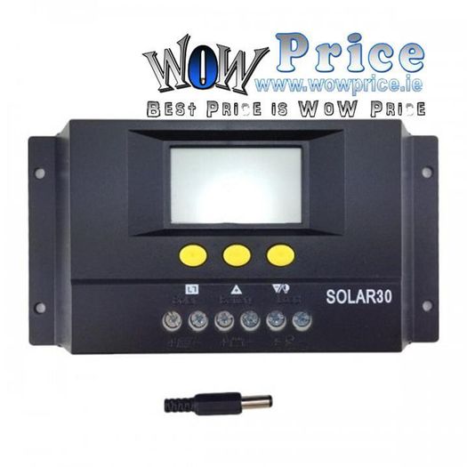 26322 30A 48V Solar Controller LCD PV Panel Battery Charge
