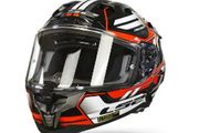 LS2 FF327 Challenger Spin - size M - Black Red White Full Face Helmet