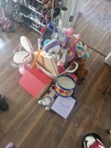 girl's toys up to age 9 mix