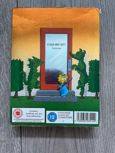 The Simpsons complete tenth season dvd boxset