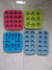 Silicone,shaped,ice and mould trays