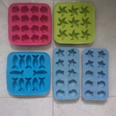 Silicone,shaped,ice and mould trays