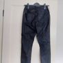 Dunnes Stores Black Coated Leather-Look Skinny Jeans Image 5