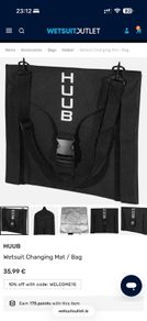 HUUB Wetsuit Changing Mat / Bag