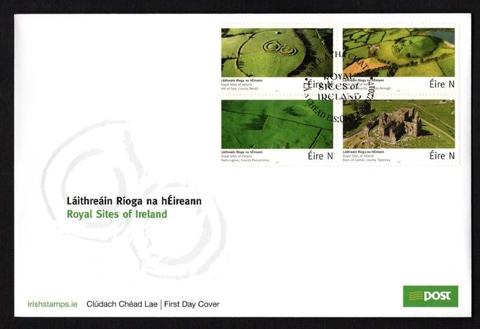 2017 Ireland Royal Sites of Ireland Commemorative Stamps An Post First Day Cover (FDC)