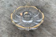Mid century Joska crystal candle holder