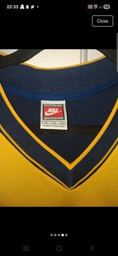 Rare vintage Nike University Michigan Wolverines1997 1998