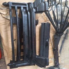 Firegrate guard and underbar