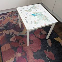 Children's IKEA Table with World Map Top