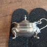 silver vintage mustard condiment Image 2