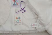 New Girls fur gilet age 2-3