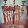 Brass Candleabra Image 2