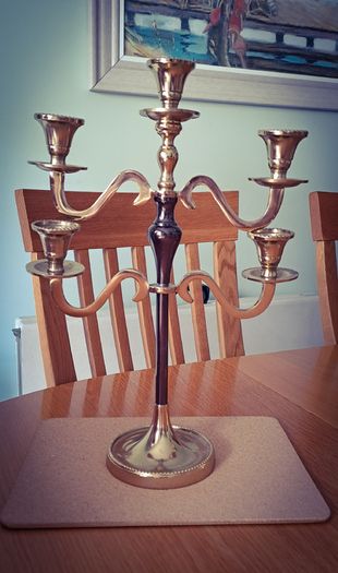 Brass Candleabra