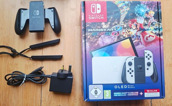 Modded + Boxed Nintendo Switch 256GB with games