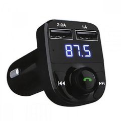 2.0a and 1a Fast Charging Bluetooth Car MP3 FM Wireless Transmitter Dual USB LED Charger Kit Handsfree
