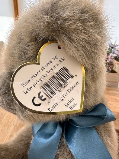 TY Cinnamon soft toy bear