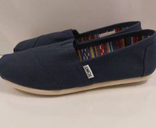 Toms Alpargata Navy Espadrilles