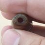 Vintage Middle Eastern Yemeni Suliemani Natrual Eye Agate Bead Amulet Image 8