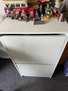 IKEA White Shoe Cabinet