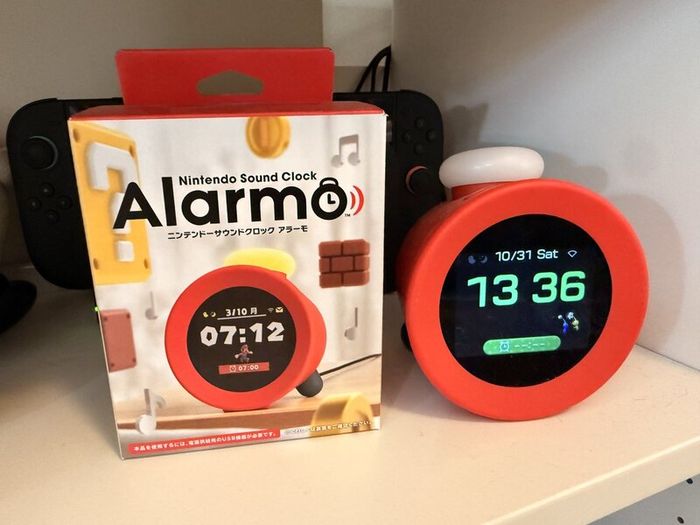 Nintendo Sound Clock Alarmo, Japanese Version, Boxed, English Menus