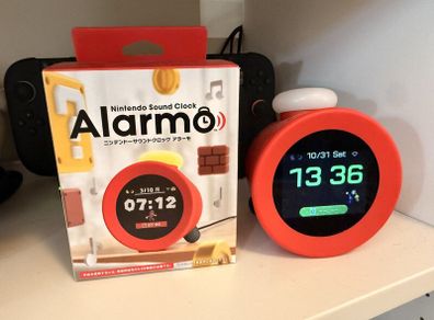 Nintendo Sound Clock Alarmo, Japanese Version, Boxed, English Menus