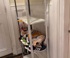 Metal shelf