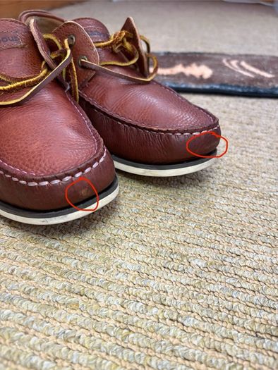 Barbour Leather Boat Shoes / Deck Shoes