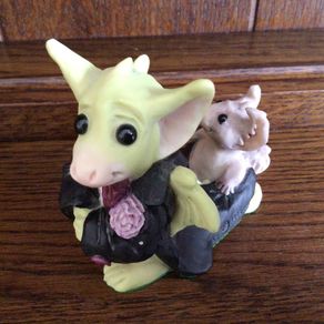 Whimsical World of Pocket Dragons " I'll be the Groom "1995 small ornament