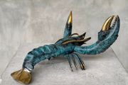 Hand Crafted Lobster (23cm) - Patinated Bronze