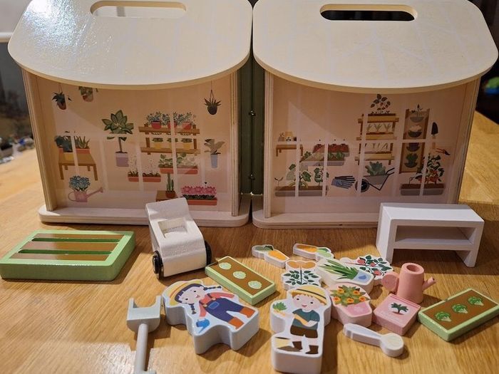 Little Town Wooden Carry Case Sets