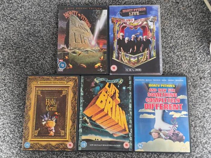 Monty Python DVD collection