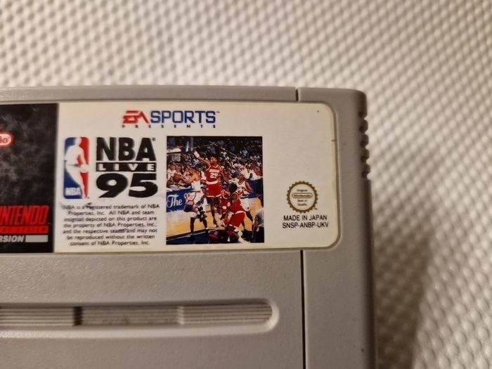 NBA Live 95 Super Nintendo Arcade Retro Games Original