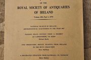 The Journal Of The Royal Society Of Antiquaries Of Ireland.  Volume 100. Part 2 1970. First Edition Paperback In Good Condition. See Photos For Same