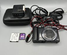 Olympus SZ-20 16MP Digital Camera 4.2-52.5mm 1:3.0-5.9 Lens + SD + Charger +Case