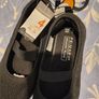 black memory foam trainers Image 2