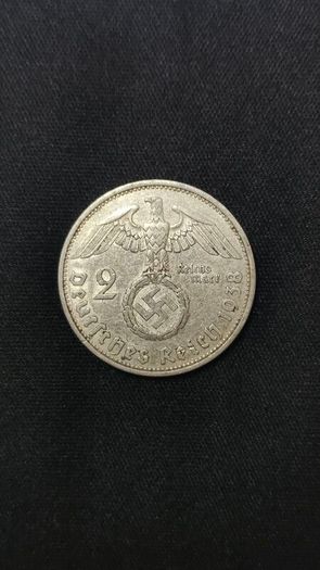 2 Reichsmark 1938 A - Germany (Berlin) WW2