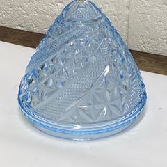 cut glass shade mid  century and vintage
