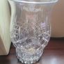 Galway Crystal Pillar Hurricane Candle Holder Image 3