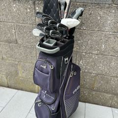 Full set of golf clubs
